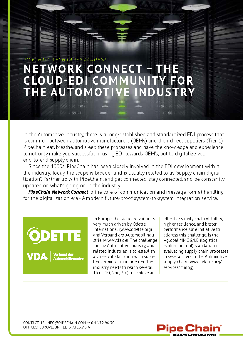 Tech Paper: Automotive – Network Connect