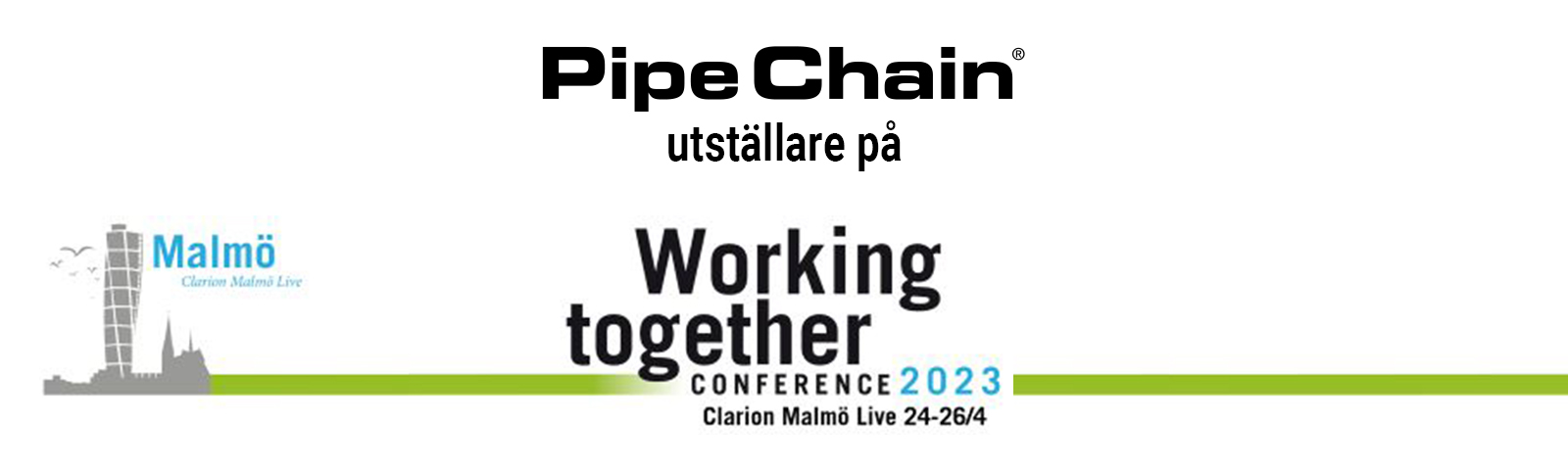PipeChain at the Working Together Conference 2023