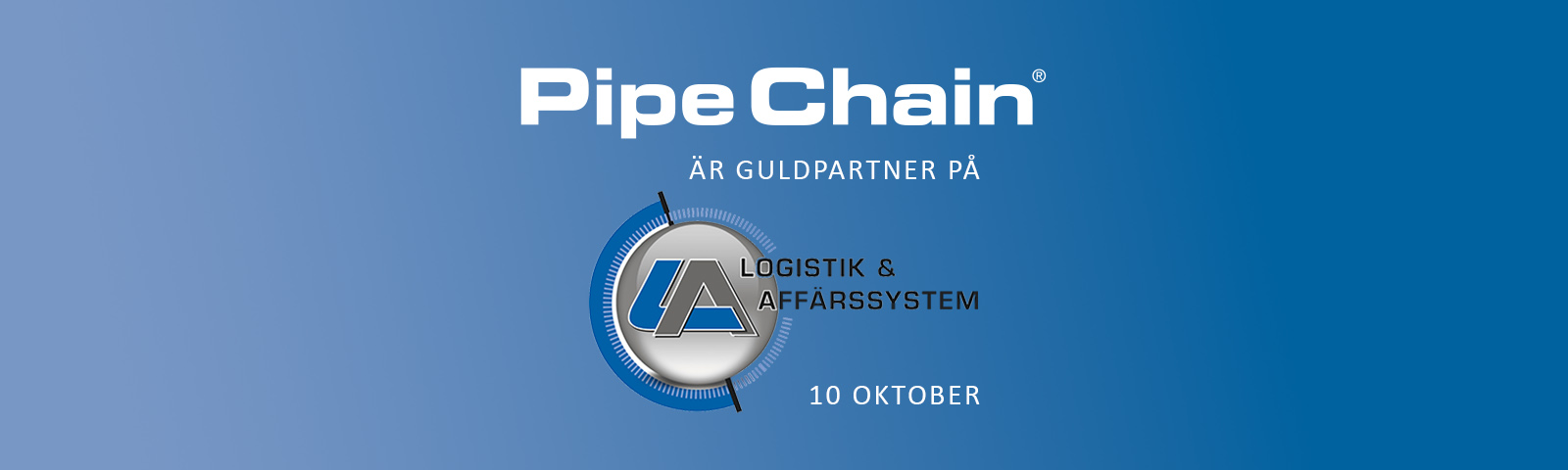 PipeChain Gold Partner at Logistics & Business Systems 2023