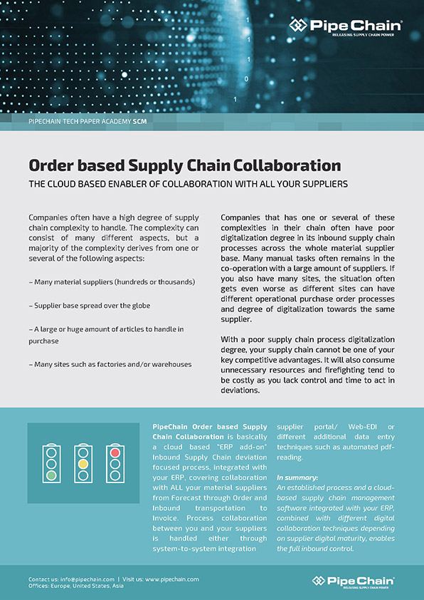 Tech Paper: Order based Collaboration